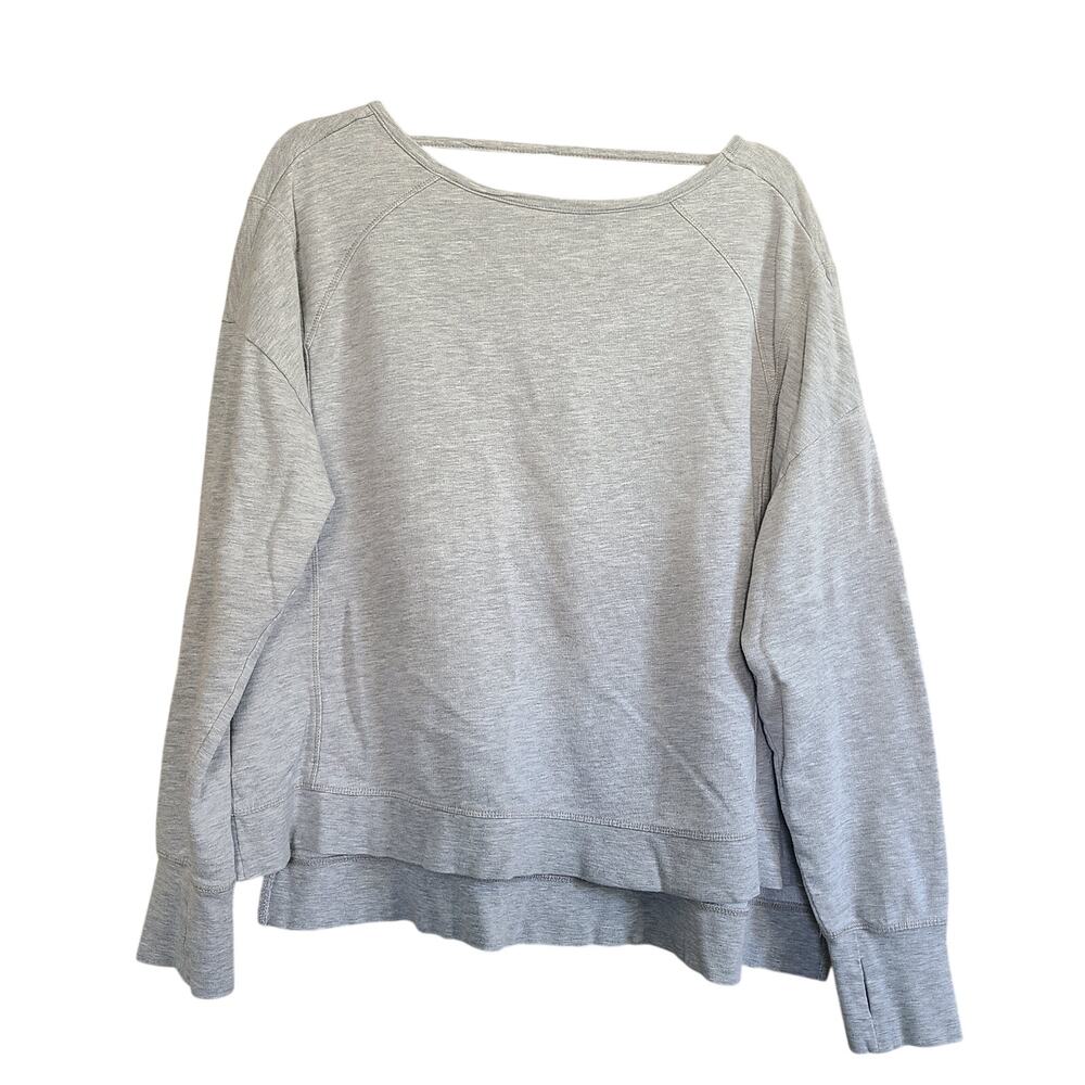 Sweaty Betty After Class Sport Sweatshirt Womens XL Modal Blend Scoop Oversized